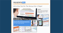 Desktop Screenshot of pick3stats.com